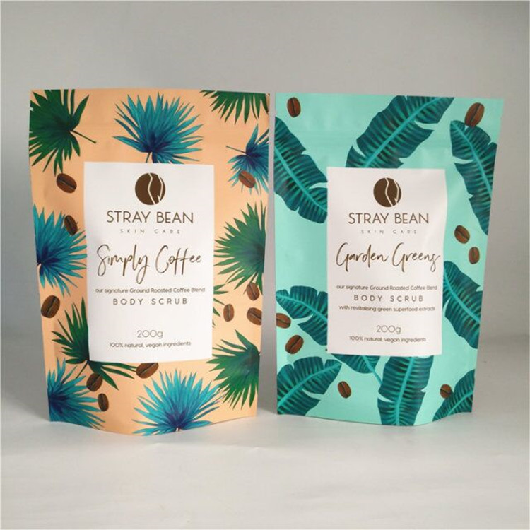 Les sacs à thé biodégradables empaquetant Airtightbody adapté aux besoins du client frottent le sachet de café soluble