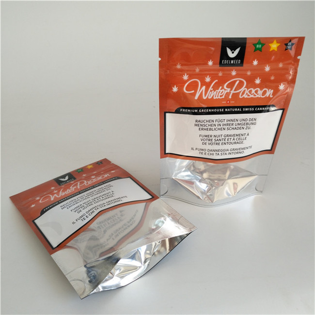 Mats rescellables tiennent la taille adaptée aux besoins du client par poches de fines herbes réutilisables d'encens de sacs zip-lock