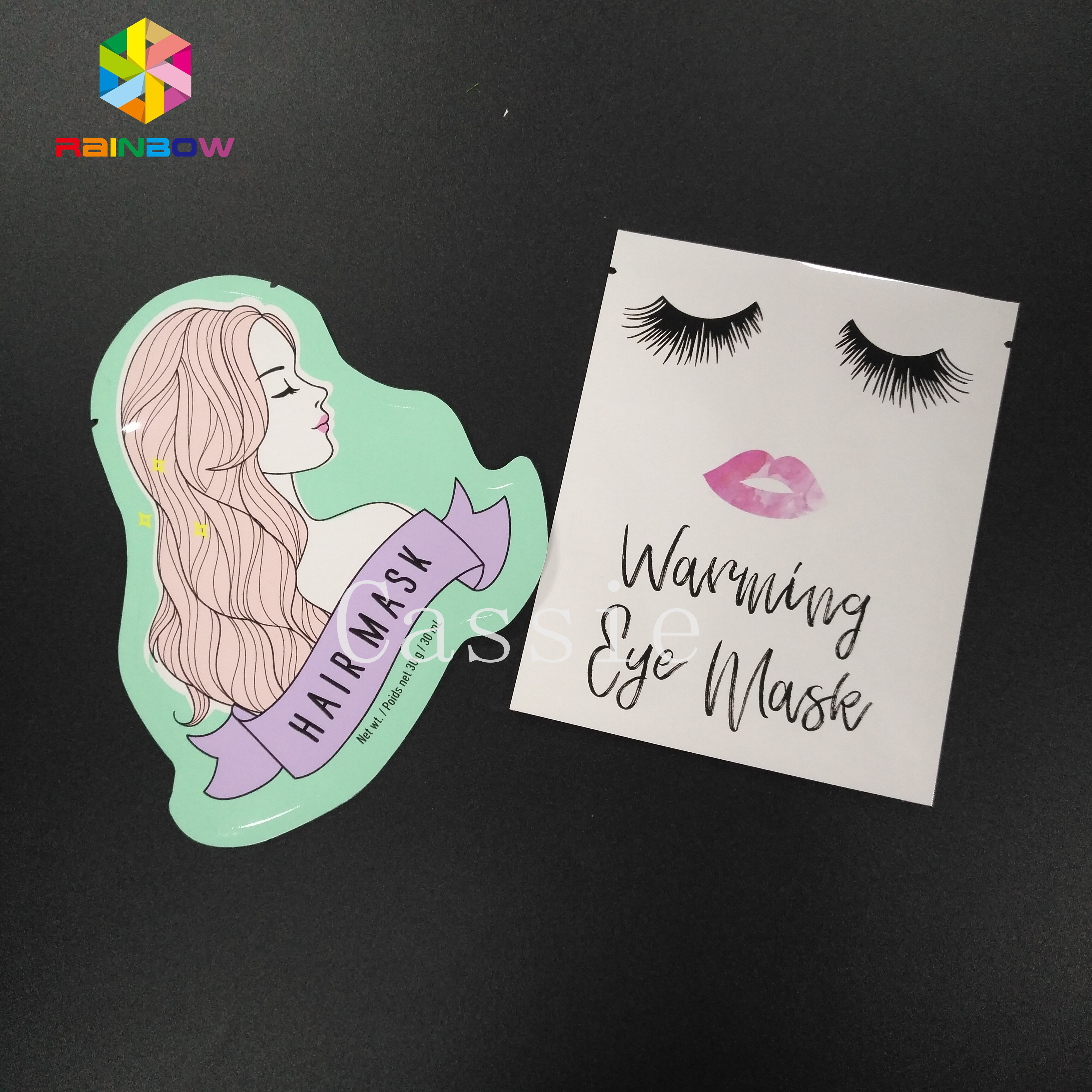 Le joint à couvercle serti plat de poignée met en sac le papier d'aluminium de larme d'entaille de poche rescellable de Mylar