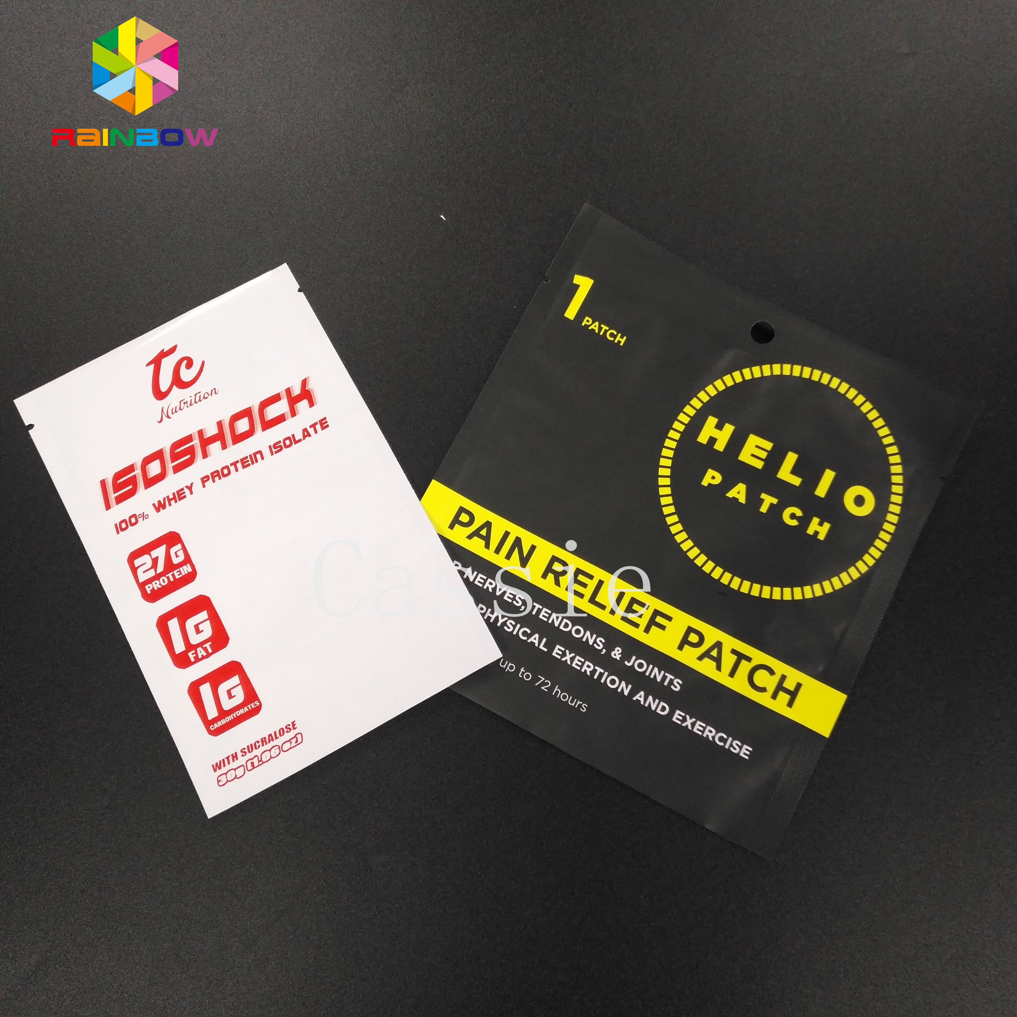 Sachets en matière plastique mats empaquetant le mini stockage d'échantillon de poche en aluminium en plastique de Mylar avec la tirette