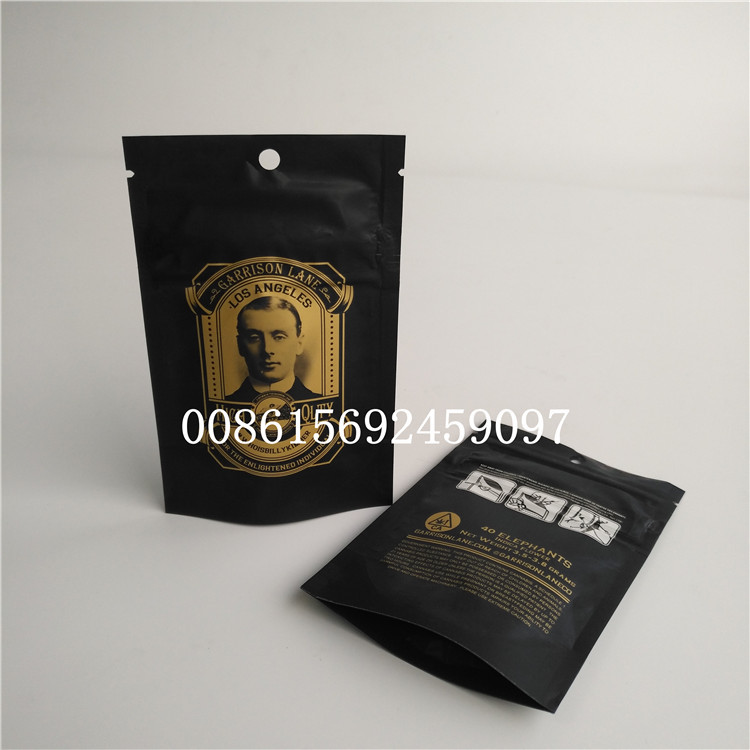 Sachets en matière plastique de preuve d'odeur petits empaquetant le sac résistant d'enfant de Mylar de mauvaises herbes