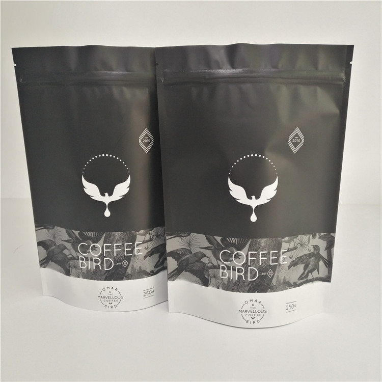 Sacs à thé d'impression de gravure empaquetant l'emballage alimentaire de mer congelé par casse-croûte zip-lock de Doypack