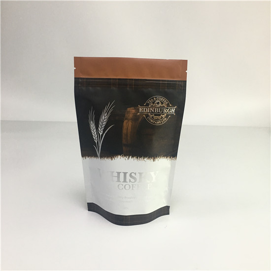 Le papier d'aluminium stratifié zip-lock tiennent les poches, sachets en plastique scellés avec la valve