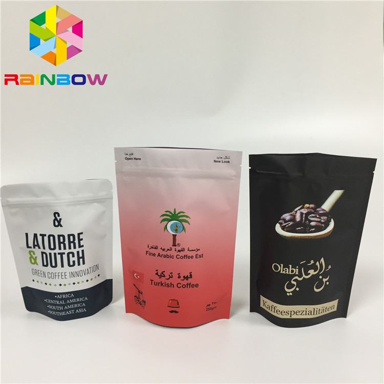 L'impression de gravure tiennent la ligne aluminium stratifié par serrure d'entaille de larme de sacs de poche de tirette de fermeture éclair