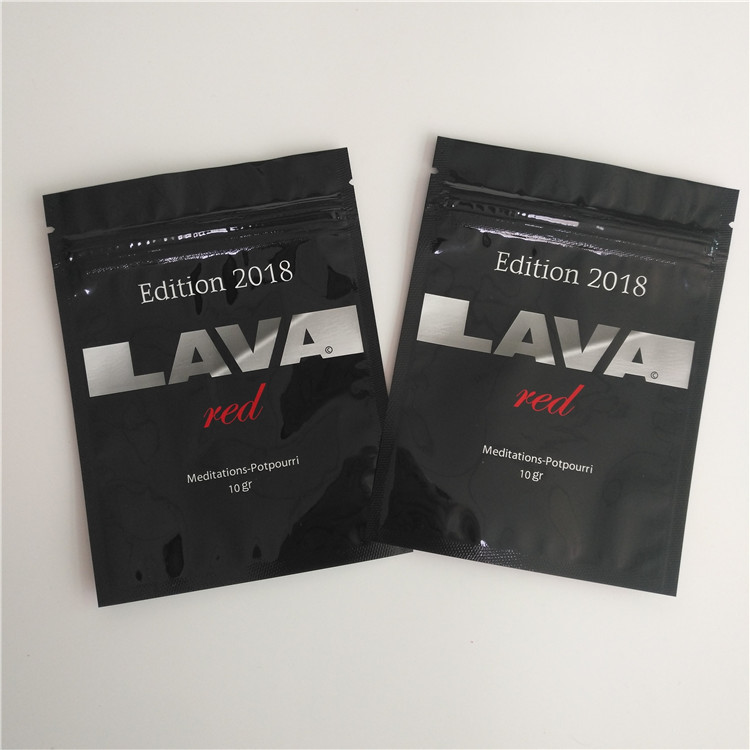 Les cheveux d'emballage de poche d'aluminium de haricot de canne à sucre attachent le sachet peu d'impression minuscule du sac CMYK de Pin