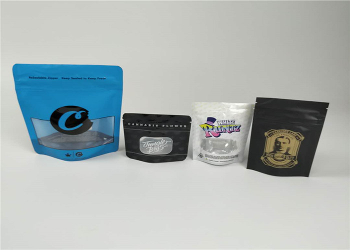 Sachets en matière plastique de Runtz empaquetant la serrure de fermeture éclair de sac de mauvaise herbe de biscuits de preuve d'odeur de garçon de jungle