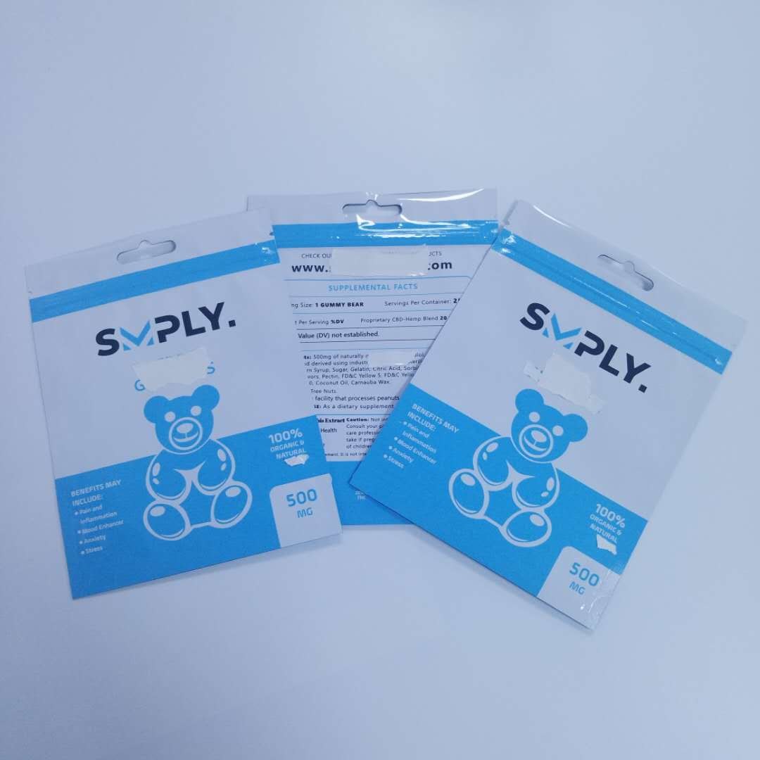 Encens de fines herbes résistant d'enfant empaquetant l'impression de Gravnre d'aluminium de sacs de Cbd pour la capsule