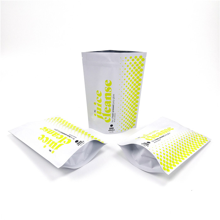 Sachets en matière plastique de barrière élevée empaquetant l'impression imperméable de Digital de serrure de fermeture éclair de sac de jus