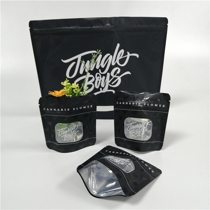 Poche de fines herbes de pilules de capsule d'emballage d'encens de papier d'aluminium recyclable avec le zip-lock