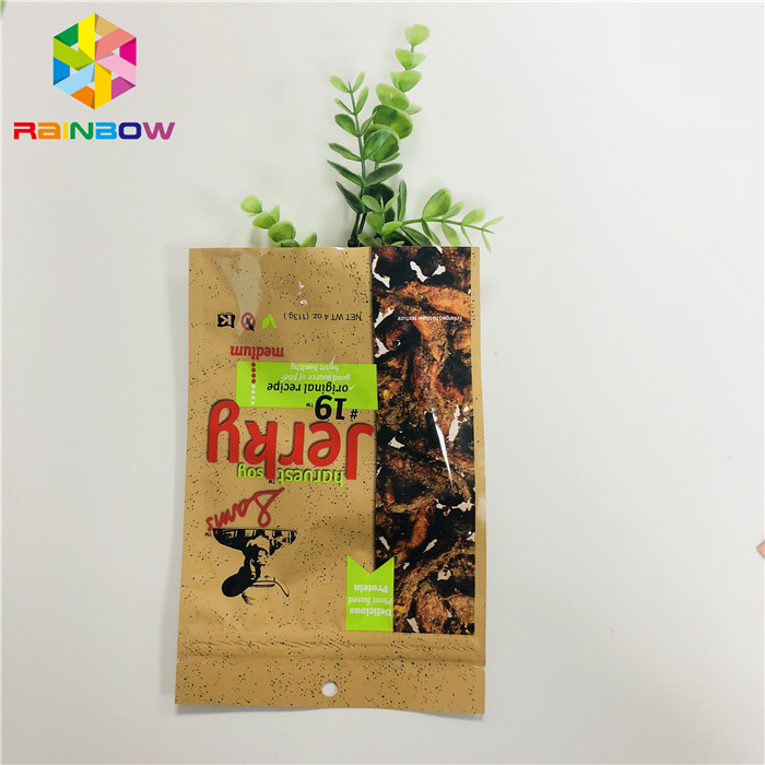 La poche de nourriture de papier d'aluminium de preuve d'odeur tiennent Mylar saccadé/sac de fruits secs