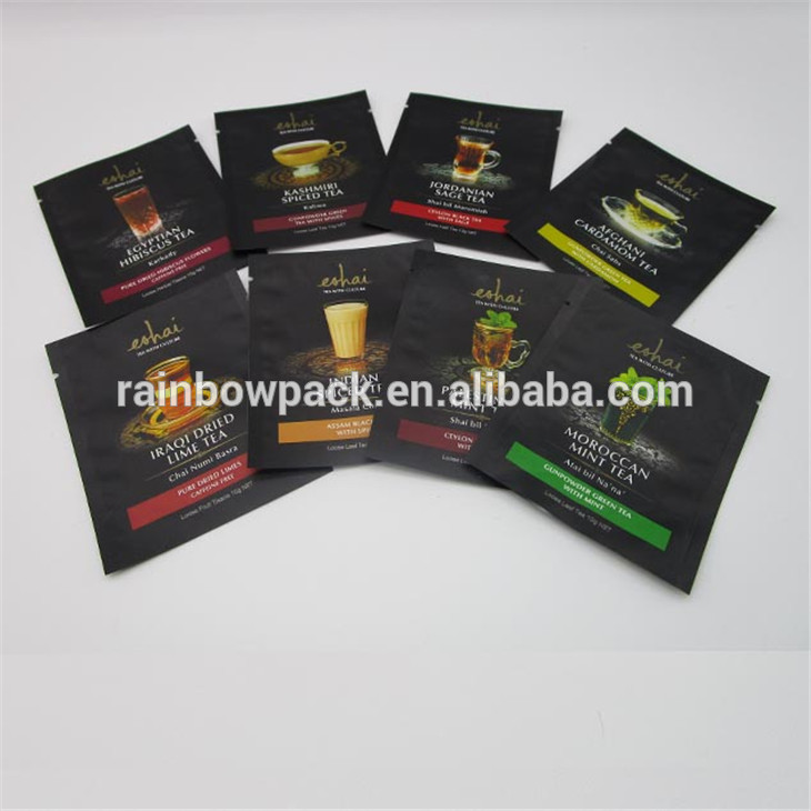 Nourriture rescellable de sac de serrure de fermeture éclair scellée trois par côtés de papier d'aluminium étanche à l'humidité