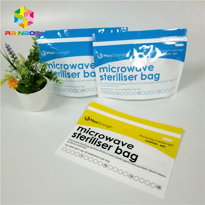 L'emballage alimentaire de casse-croûte de silicone met en sac Foodsaver étanche réutilisable pour chauffer/gelant