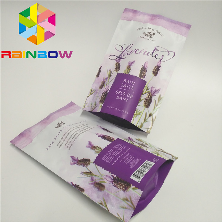 Sacs cosmétiques de tirette de soudure à chaud, emballage de masque protecteur de papier d'aluminium pour des soins de la peau