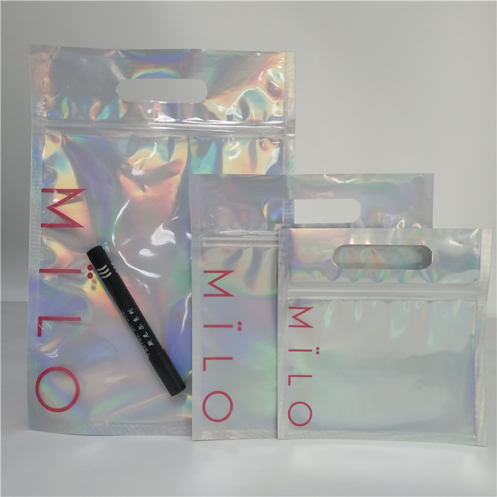 Sacs faits sur commande d'hologramme d'impression de gravure d'emballage de sachet en matière plastique d'aluminium de catégorie comestible
