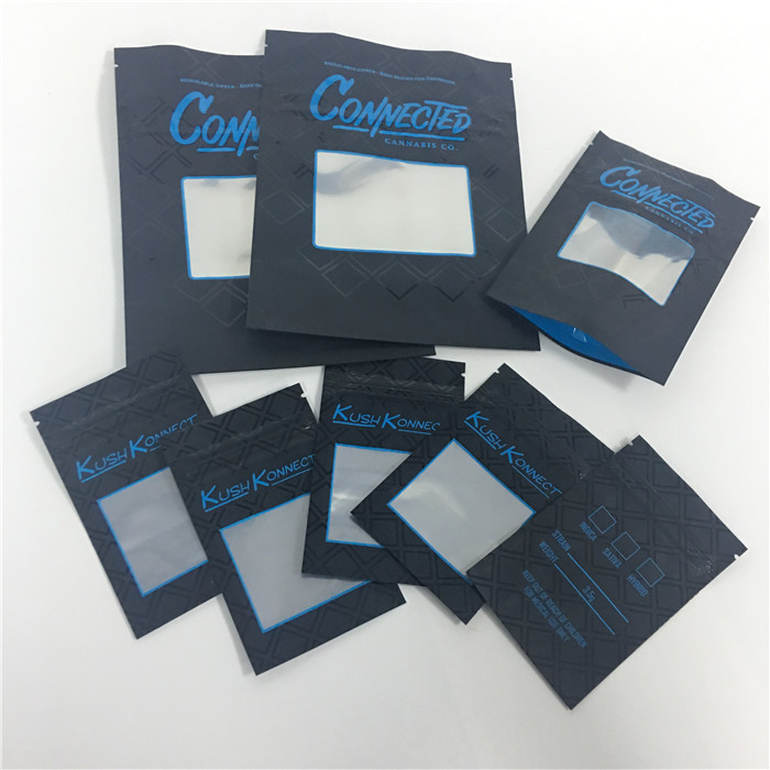 Zip-lock de fines herbes d'emballage d'encens de Doypack tenant des poches pour le tabac CBD