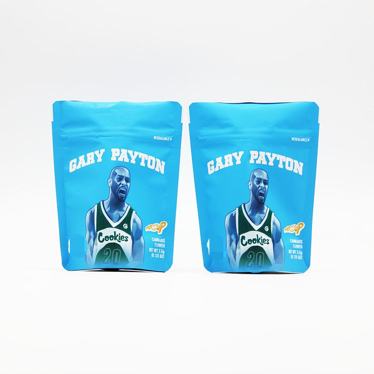 L'emballage de fines herbes d'encens de sac fait sur commande, biscuits de Mylar tiennent la poche de tirette