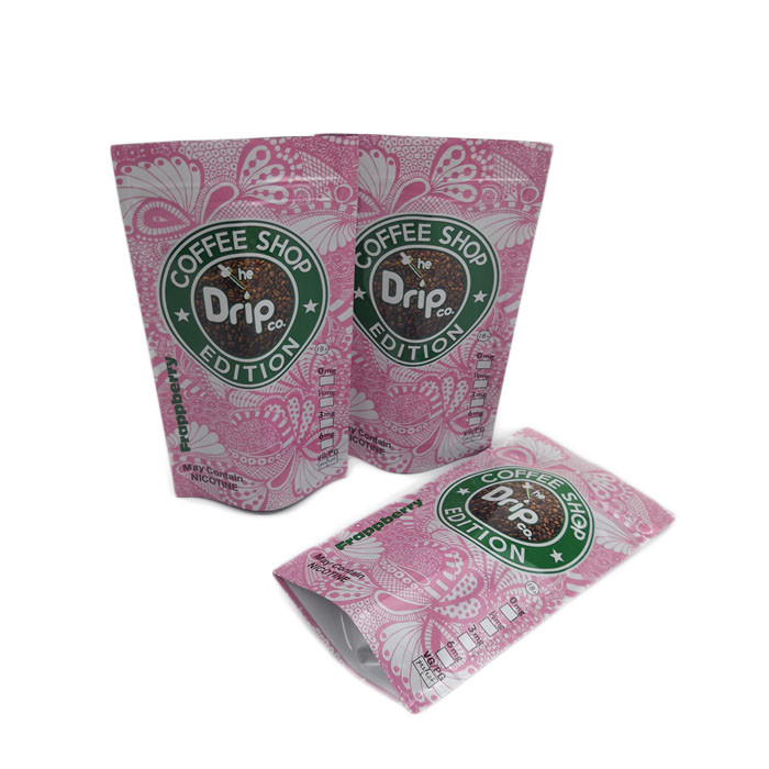 La coutume d'emballage de café d'égouttement a imprimé la tirette tiennent la preuve d'odeur de poche écologique