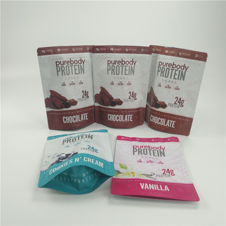 La poche de K tiennent l'impression polychrome faite sur commande rescellable en aluminium de sac de café