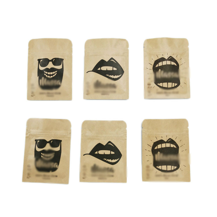 L'emballage alimentaire tiennent le zip-lock réutilisé par poche de sachet en plastique de tirette pour des écrous