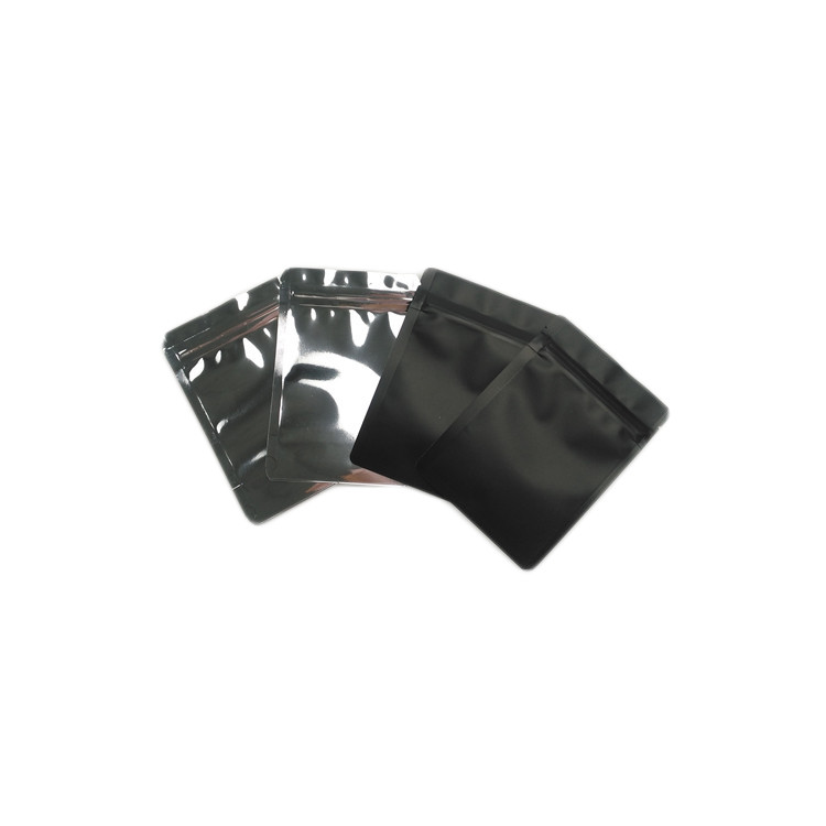 Sachets en matière plastique extérieurs mats empaquetant le petit sac de tirette de papier d'aluminium pour la nourriture