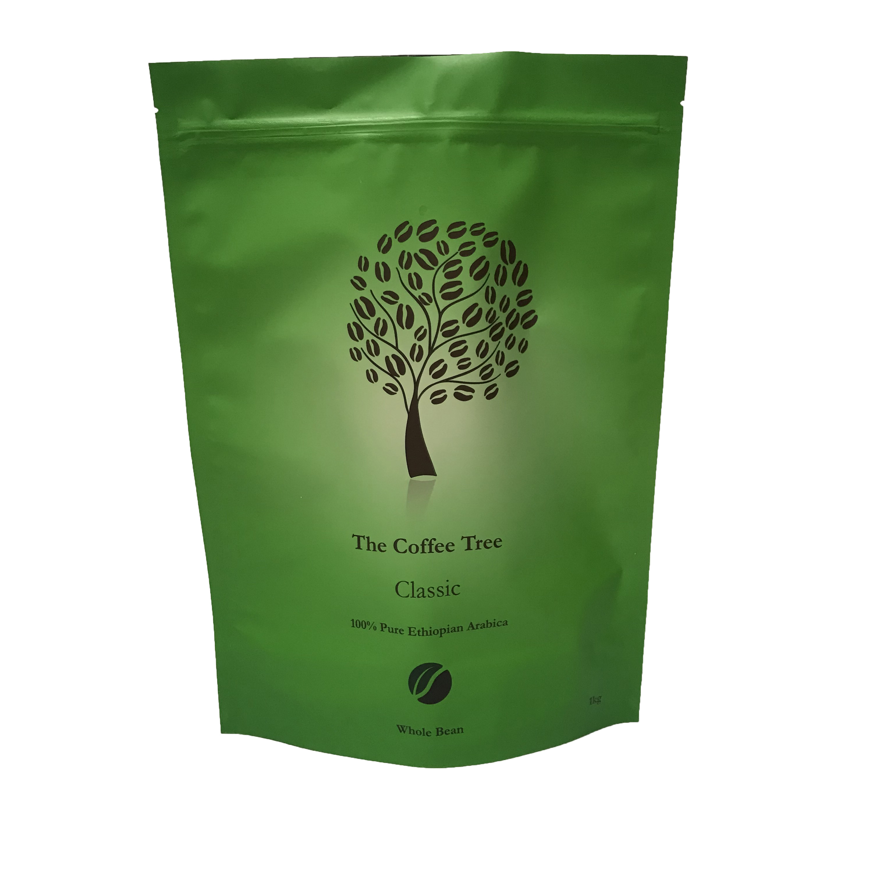 Le café zip-lock Mylar de Doypack d'emballage de poche d'aluminium de papier d'aluminium met en sac la surface de Matt