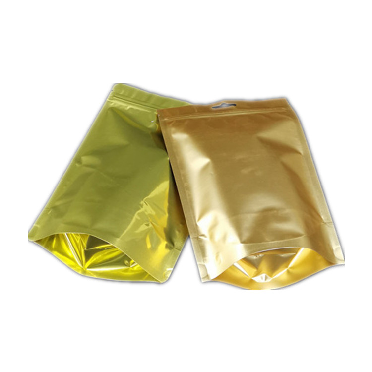 L'empaquetage de sachets en matière plastique de stockage de nourriture tiennent des sacs de Mylar avec la ligne serrure de fermeture éclair