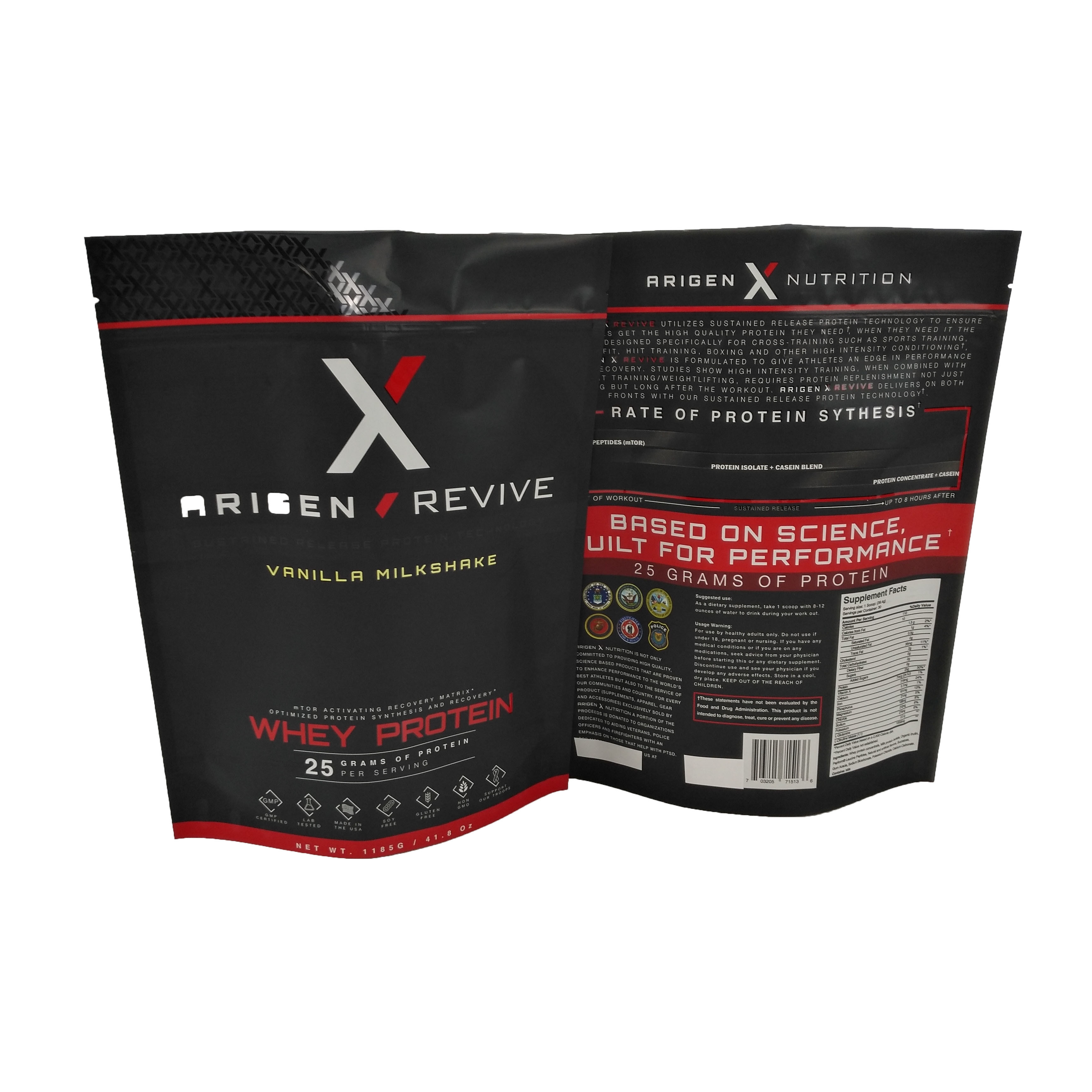 Le papier d'aluminium de catégorie comestible tiennent la poche