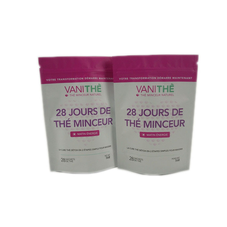 Emballage adapté aux besoins du client de sac de casse-croûte avec la tirette