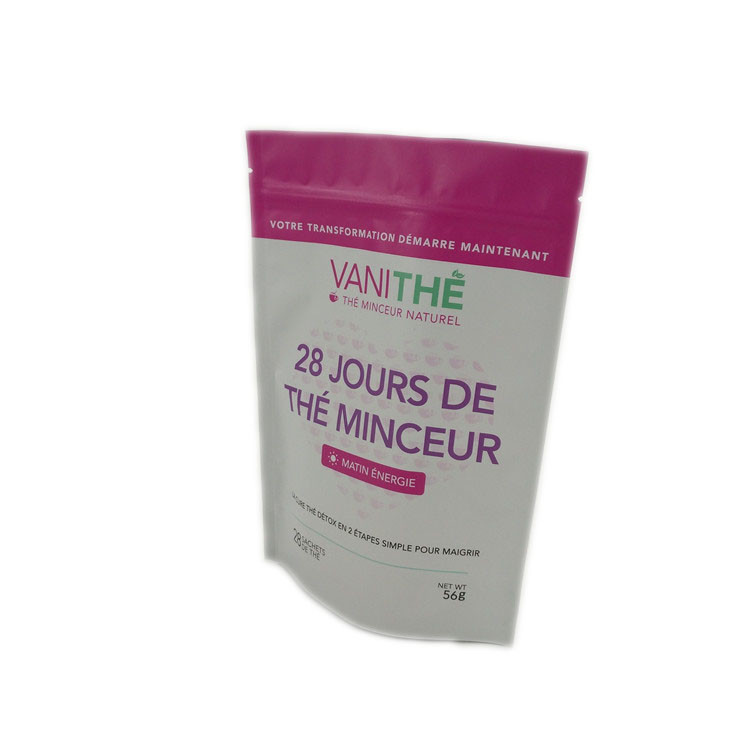 Sac fait sur commande matériel en stratifié d'aluminium d'emballage de casse-croûte