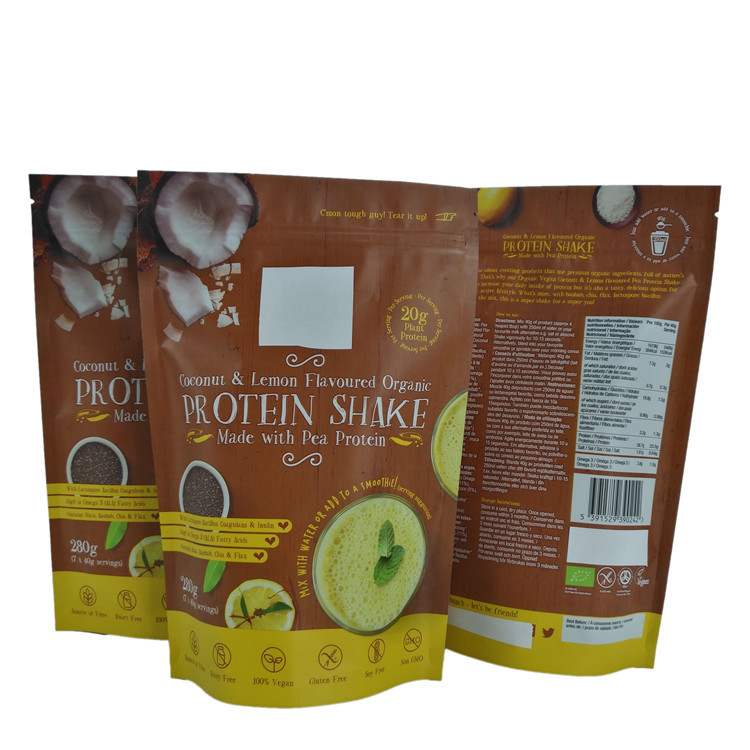 Poudre empaquetant Digital imprimant la poche de tirette de papier d'aluminium de VMPET