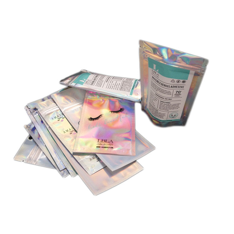 Sac avant transparent d'organisateur de maquillage d'impression de gravure de tirette