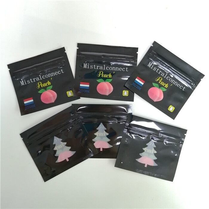 Gravure imprimant le sac plat zip-lock de preuve de l'enfant 3.5g