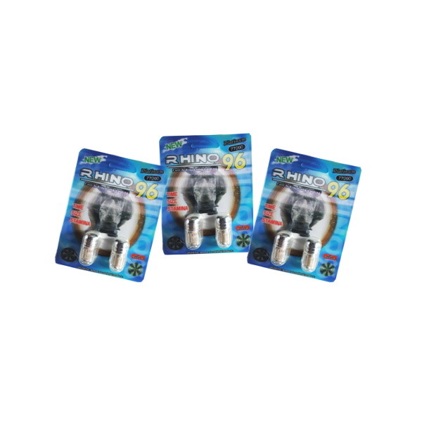 Boîte de empaquetage pour le RHINOCÉROS masculin de fines herbes 7 de capsule d'élargissement de grandes pilules naturelles de taille