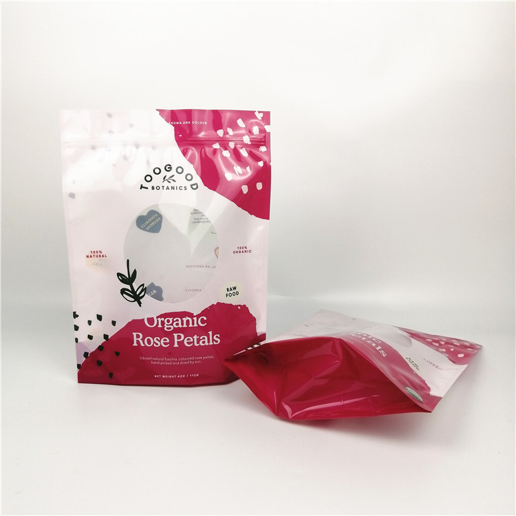 la fleur de 0.125oz 3.5g saupoudrent CYMK se tiennent vers le haut du sac de tirette