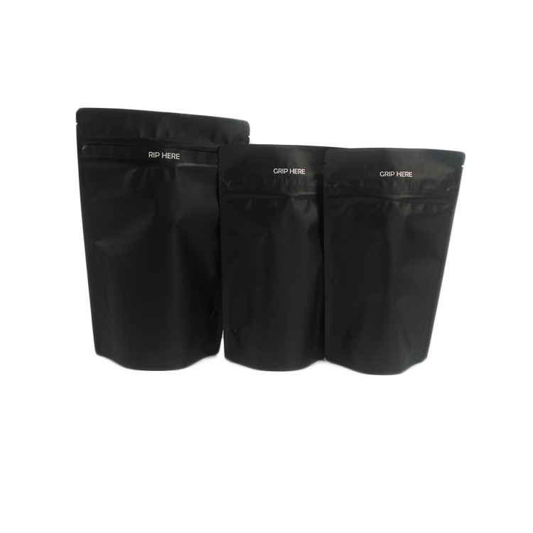 Dans le sac gommeux de preuve d'odeur d'emballage de noir de papier d'aluminium d'enfant de la fleur comestible résistante courante CBD Canabis de catégorie comestible