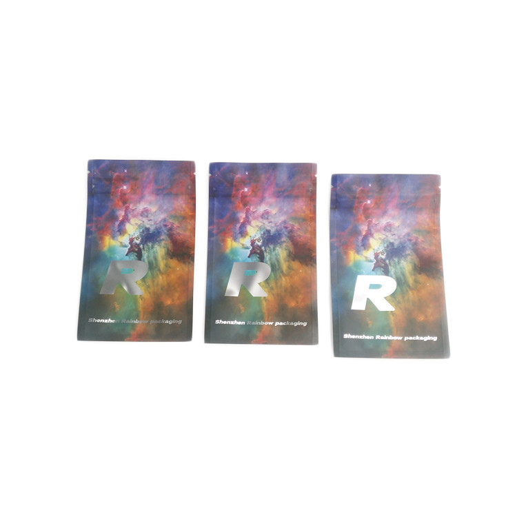 sac de Mylar de preuve d'enfant de 50mg 70mg 125mg le petit a adapté des sacs aux besoins du client de ruban de Matte Candy Ziplock Plastic Food Gummies de preuve d'odeur