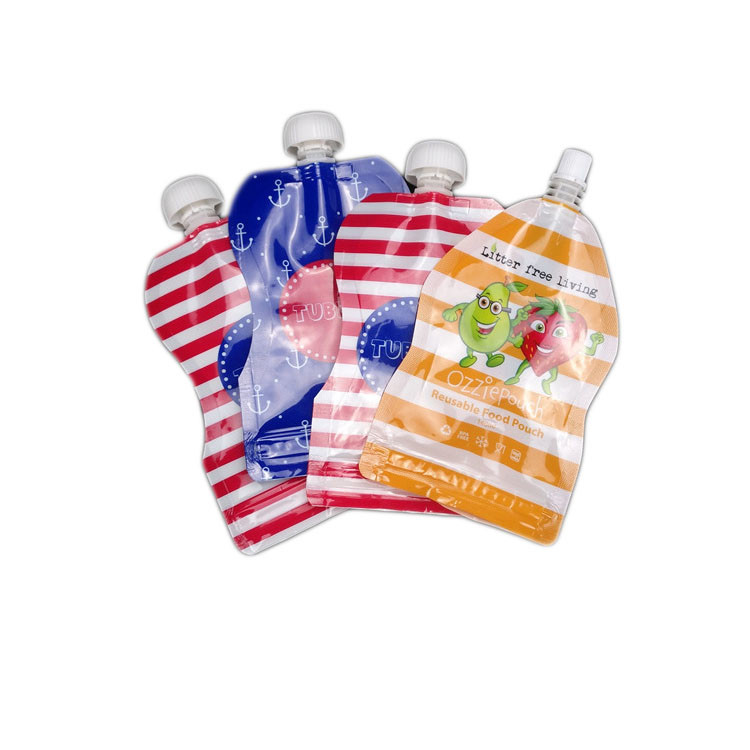 Le fabricant Spout Pouch Packaging de catégorie comestible de Reusuable se lèvent avec le bec
