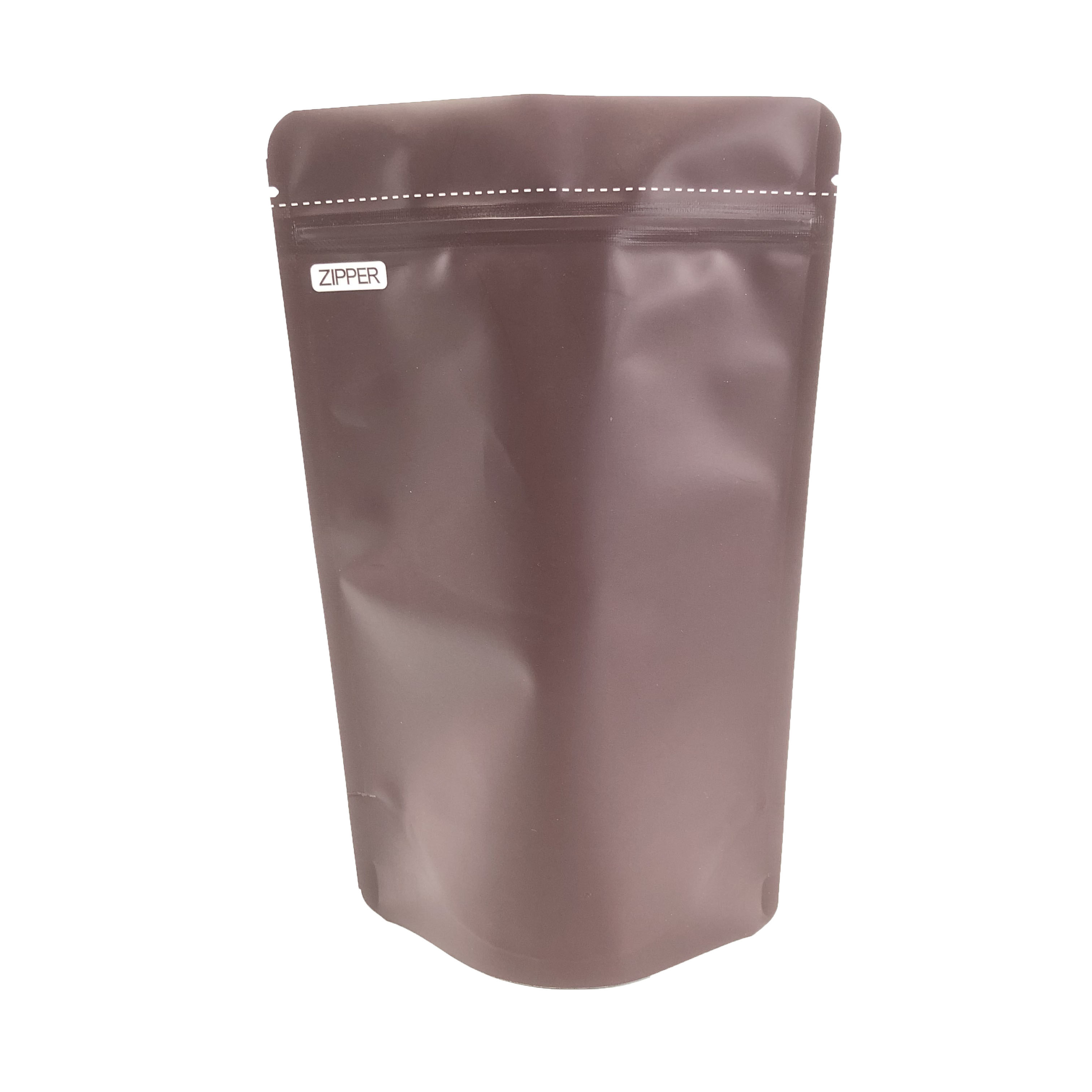 sac zip-lock de papier d'aluminium de 28g VMPET Mylar avec la valve de dégazage
