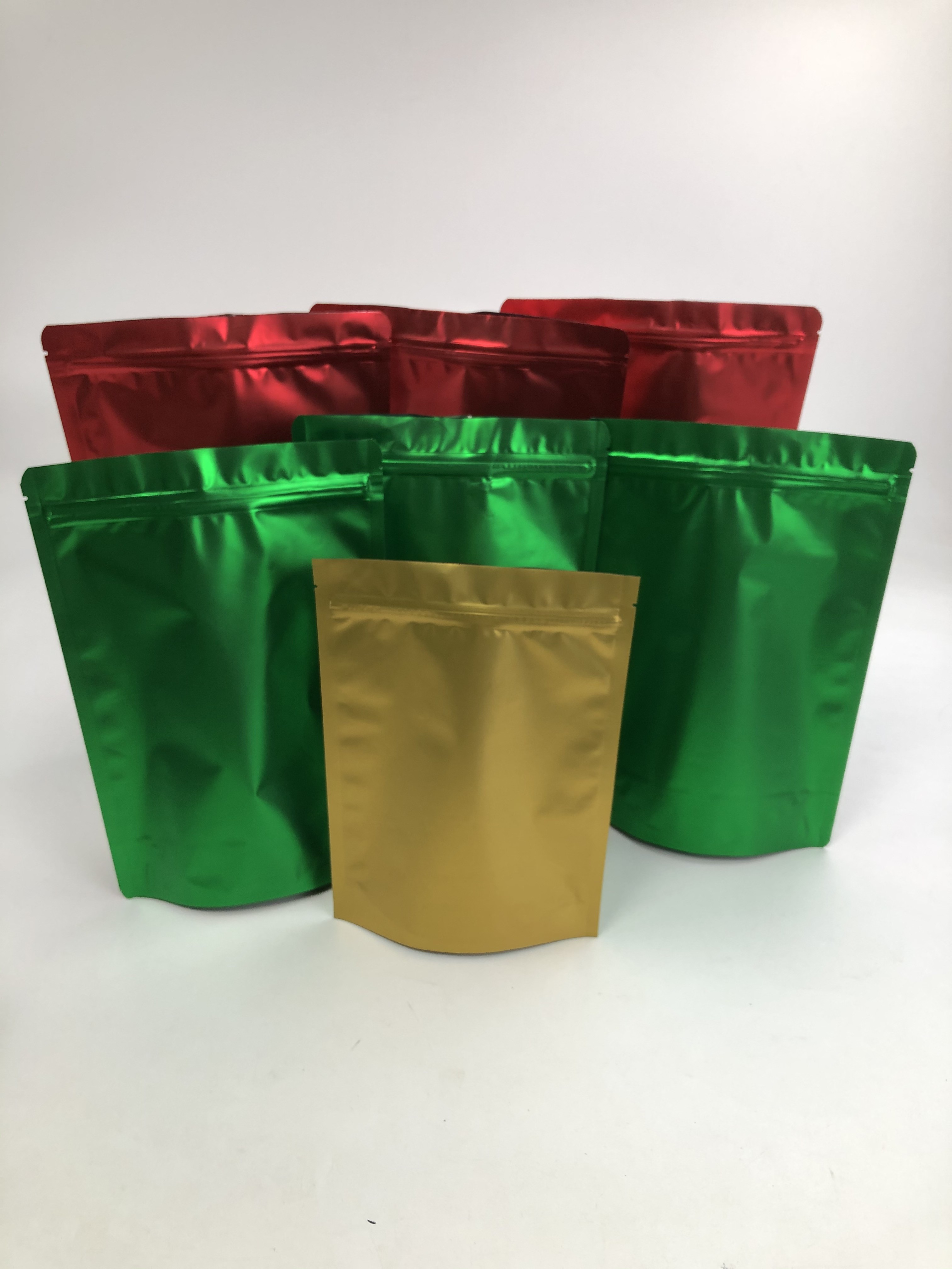 De support sac de café étanche à l'humidité fait sur commande de poches avec des sacs de papier d'aluminium pour le café Bean Bags d'écrou de sucrerie de poche de biscuits