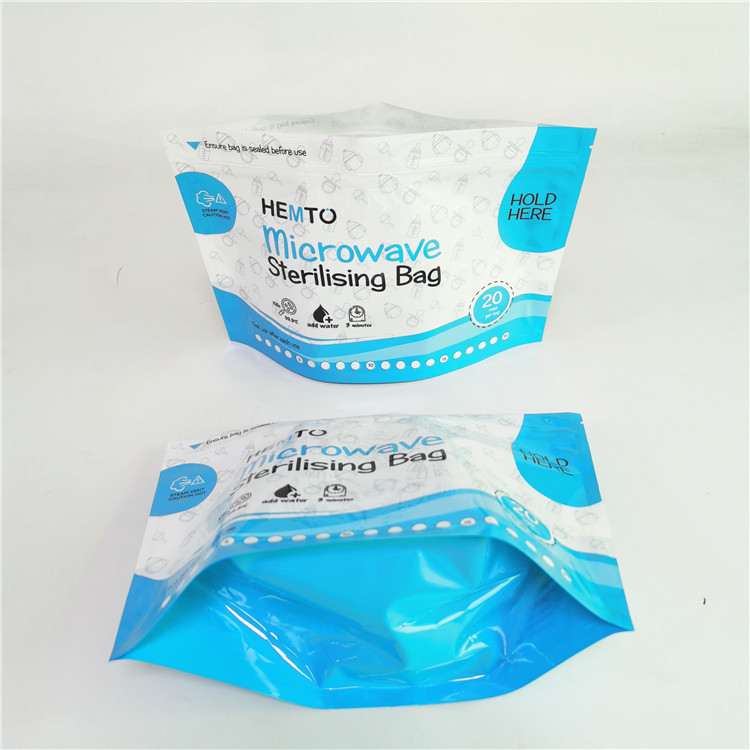 Micro-onde Sterlizer Oven Bag de la catégorie comestible 120mic VMPET