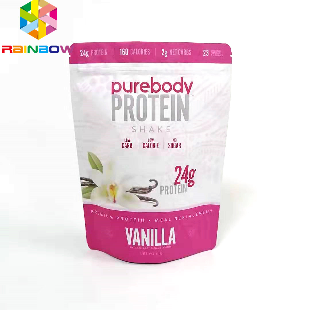 Sacs de empaquetage zip-lock de Matt Finishing Gravnre Printing 5x7 »