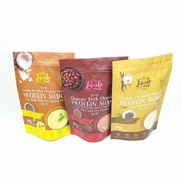 Digital imprimant l'emballage de poudre de Kratom de poche d'aluminium tiennent des sacs de mylar de tirette