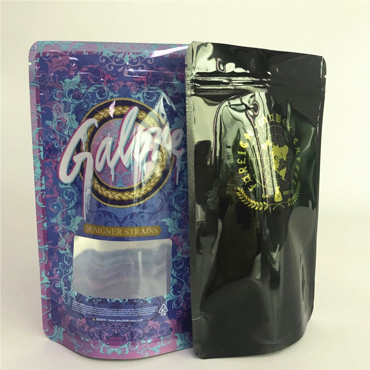 Emballage clair de sachets en matière plastique de Front Mylar Bags Gravure Printing