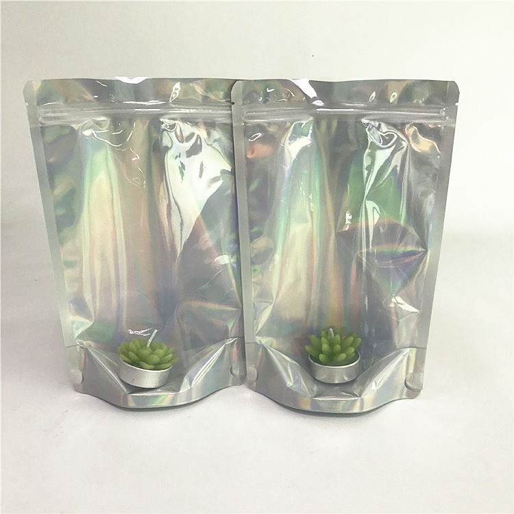 Sacs olographes en plastique de couleur claire de Front Gravure Printing CMYK