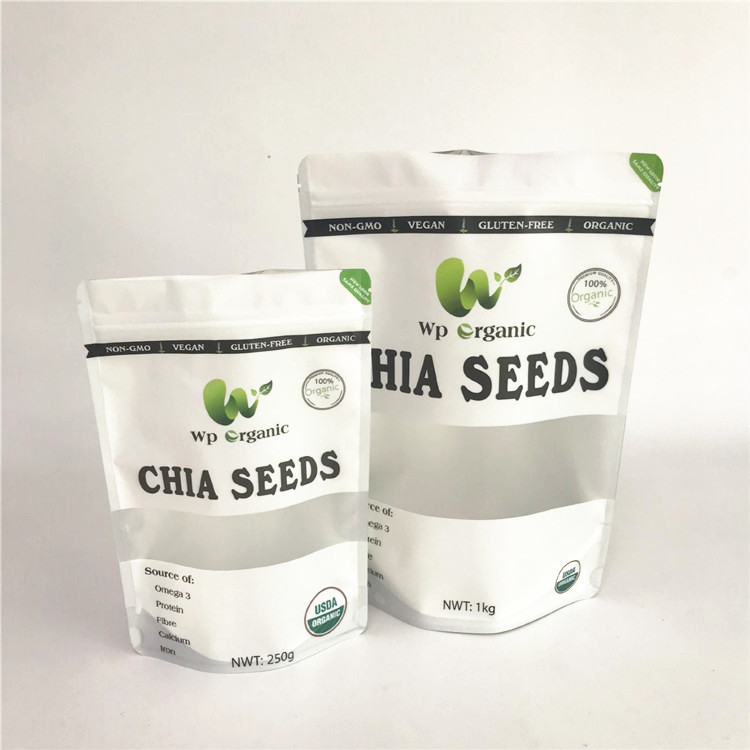 Digital imprimant Noni Bags Customized Bags avec la serrure Mylar de fermeture éclair de fenêtre met en sac