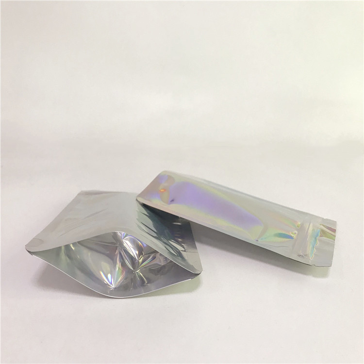 Digital imprimant l'avant clair et les sacs olographes arrières olographes pour l'emballage cosmétique