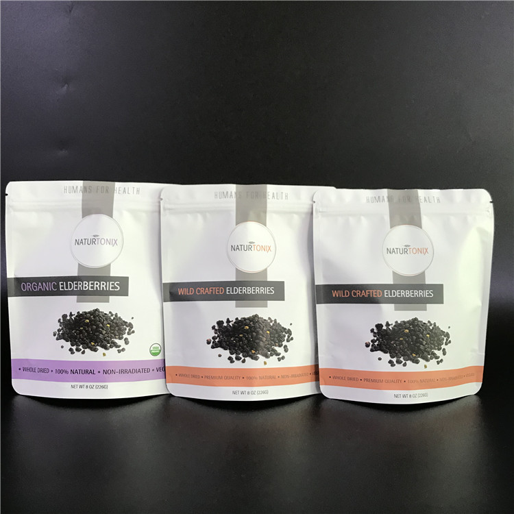 La poche de papier d'aluminium a adapté des sacs aux besoins du client avec Logo Mylar Bags imprimé avec la tirette