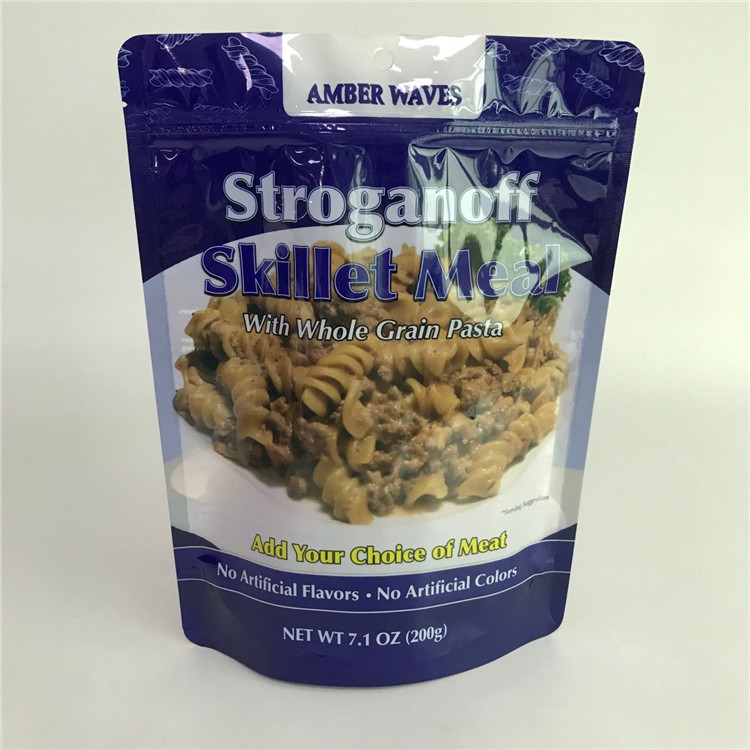 Le support brillant de vente chaude empaquetant des sacs avec la fenêtre MylarPlastic met en sac pour l'emballage de casse-croûte