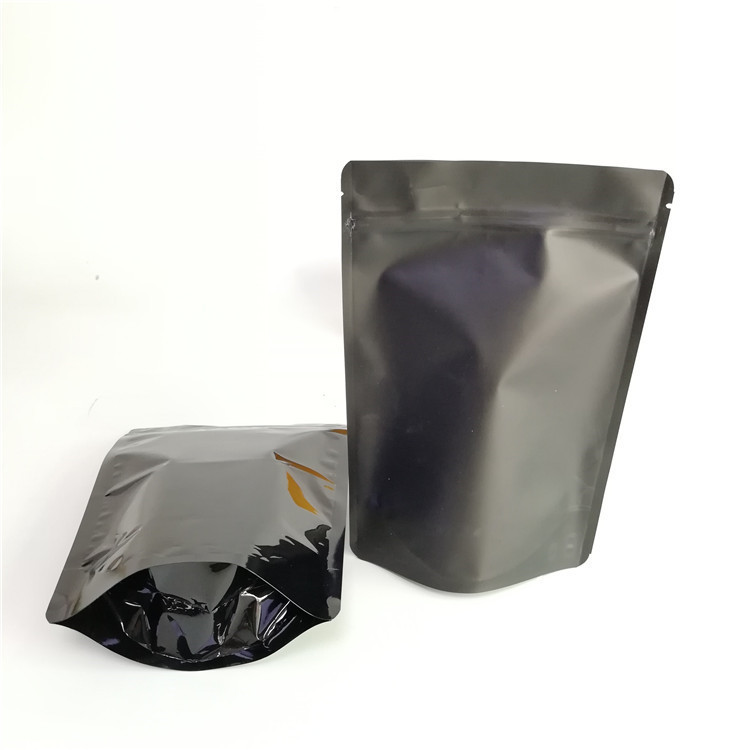 Support admis fait sur commande mat ou brillant de papier d'aluminium vers le haut des poches avec la tirette