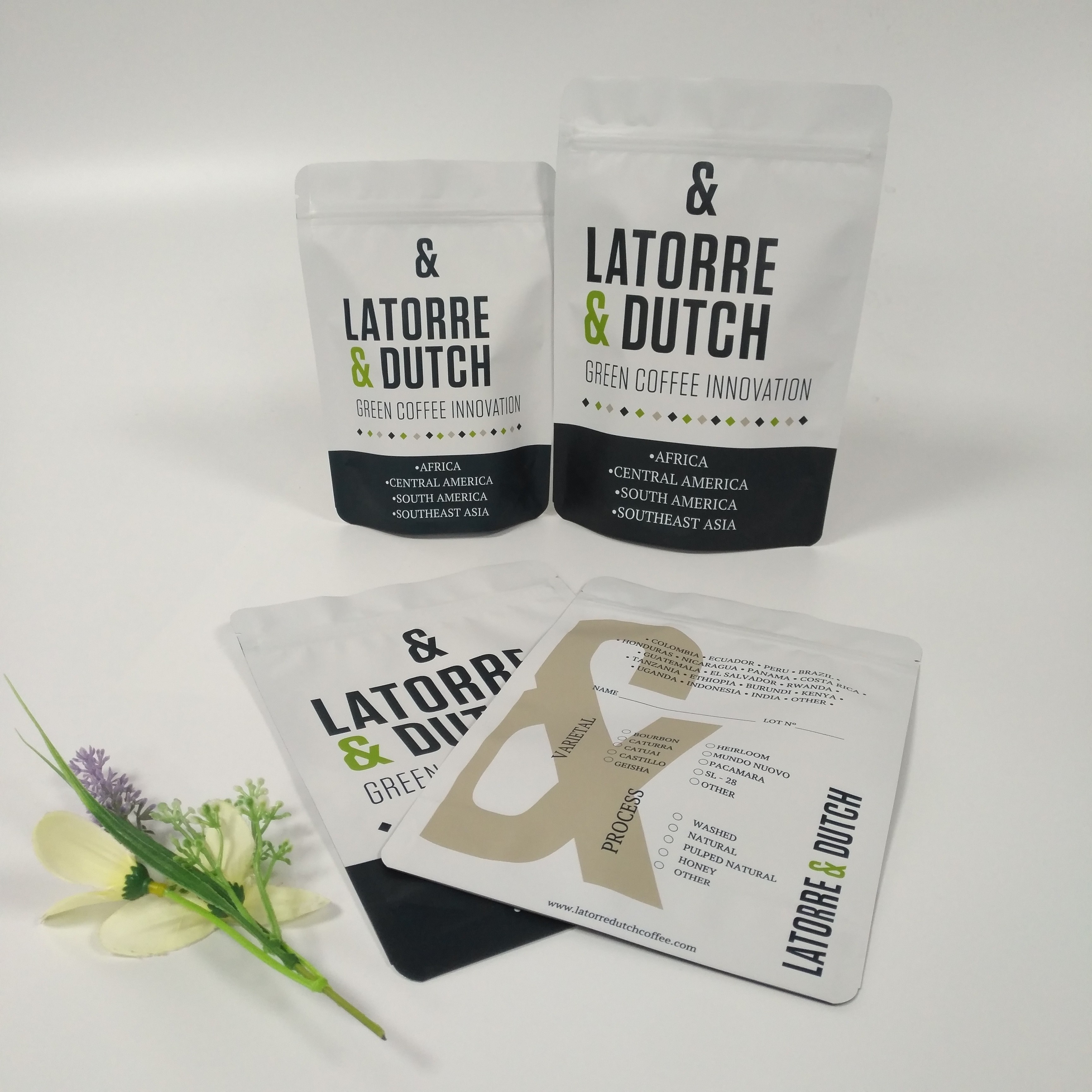 Digital imprimant les sacs de empaquetage de Matte Aluminum Foil Body Scrub